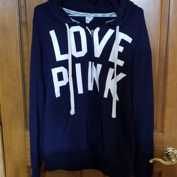 Victoria's Secret Tops - Victoria's secret zip up hoodie